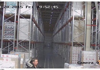 Видеонаблюдение высокой четкости для склада или производства