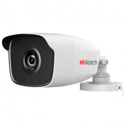 Уличная цилиндрическая HD-TVI камера HiWatch DS-T120 (2.8 mm)