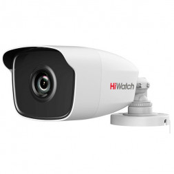 Уличная цилиндрическая HD-TVI камера HiWatch DS-T120 (6 mm)