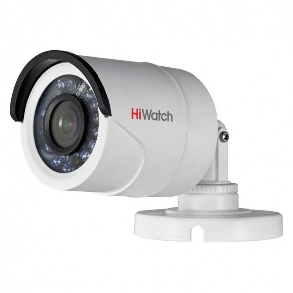 Уличная цилиндрическая HD-TVI камера HiWatch DS-T200 (6 mm)