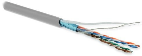 Hyperline FUTP4-C5E-P26-IN-LSZH-GY-100 Кабель витая пара Cat5E
