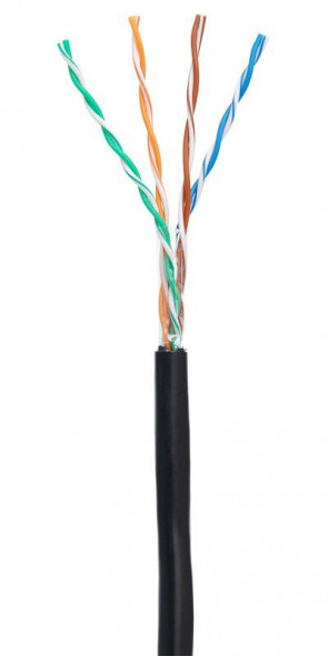 NETLAN EC-UU004-5E-PE-BK Кабель витая пара Cat5E