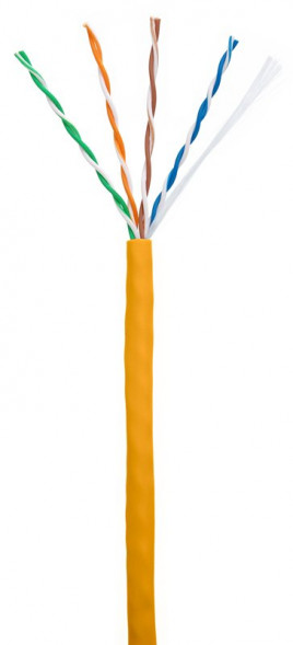 NETLAN EC-UU004-5E-LSZH-OR Кабель витая пара Cat5E