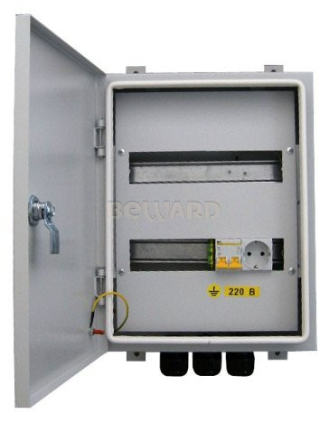 Шкаф монтажный с обогревом 400X310X120мм IP54
