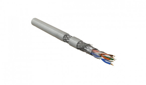 Hyperline SFUTP4-C5E-P26-IN-LSZH-GY-305 Кабель витая пара Cat5E