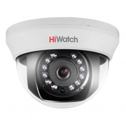 Внутренняя купольная HD-TVI камера HiWatch DS-T591 (6 mm)