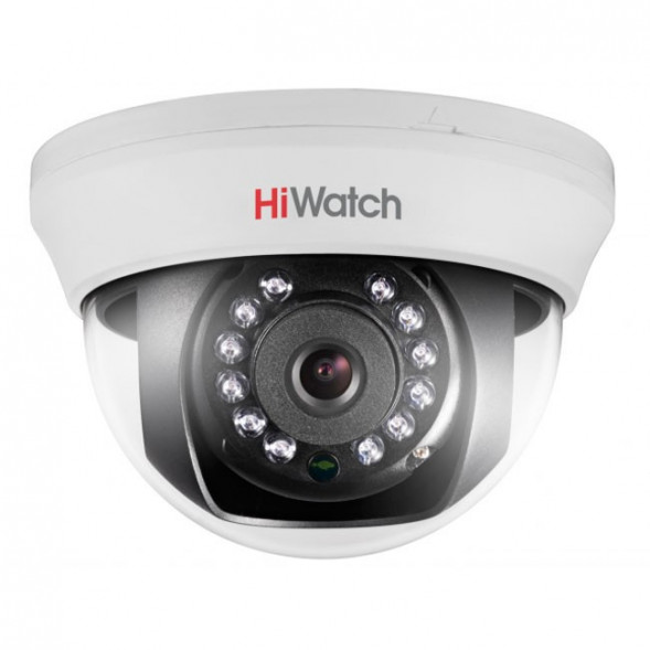 Внутренняя купольная HD-TVI камера HiWatch DS-T591 (6 mm)