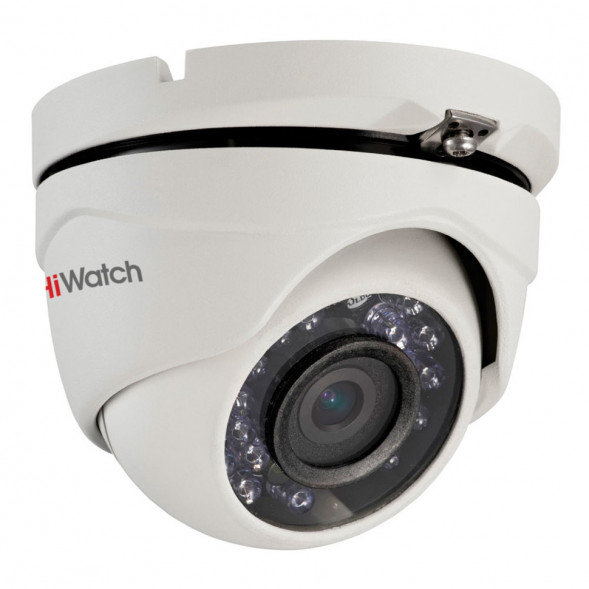Уличная купольная HD-TVI камера HiWatch DS-T103 (2.8mm)