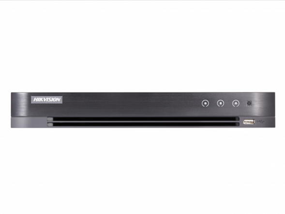 DS-7204HQHI-K1 4-канальный регистратор для аналоговых, TVI, CVI, AHD камер + 2 канала IP