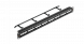 Коммутационная панель NIKOMAX 19&amp;quot;, 1U, 48 портов, Кат.6 (Класс E), 250МГц, RJ45/8P8C, 110/KRONE, T568A/B, неэкранированная, с органайзером, черная - гарантия: 5 лет расширенная / 25 лет системная